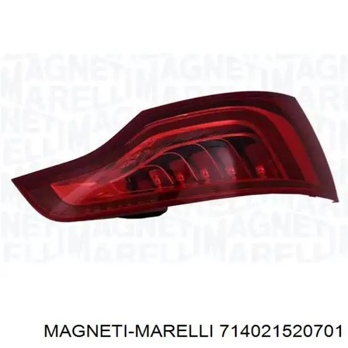 Фонарь задний левый 714021520701 Magneti Marelli