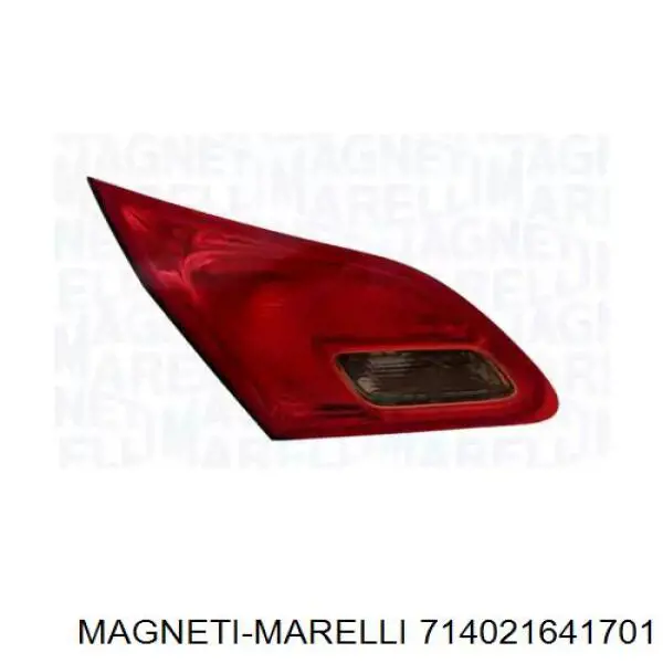 13306455 Peugeot/Citroen фонарь задний левый внутренний