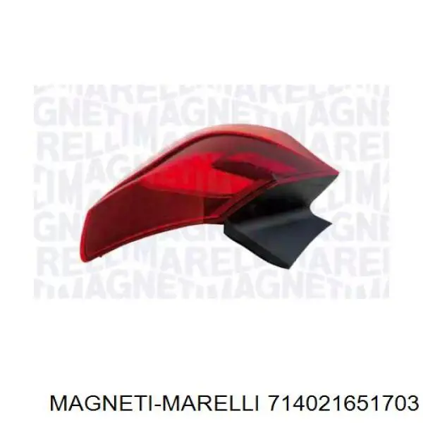 Фонарь задний левый внешний 714021651703 Magneti Marelli