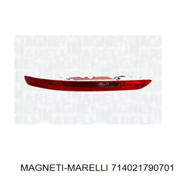Фонарь заднего бампера левый Magneti Marelli 714021790701