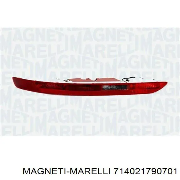 Piloto parachoques trasero izquierdo 714021790701 Magneti Marelli