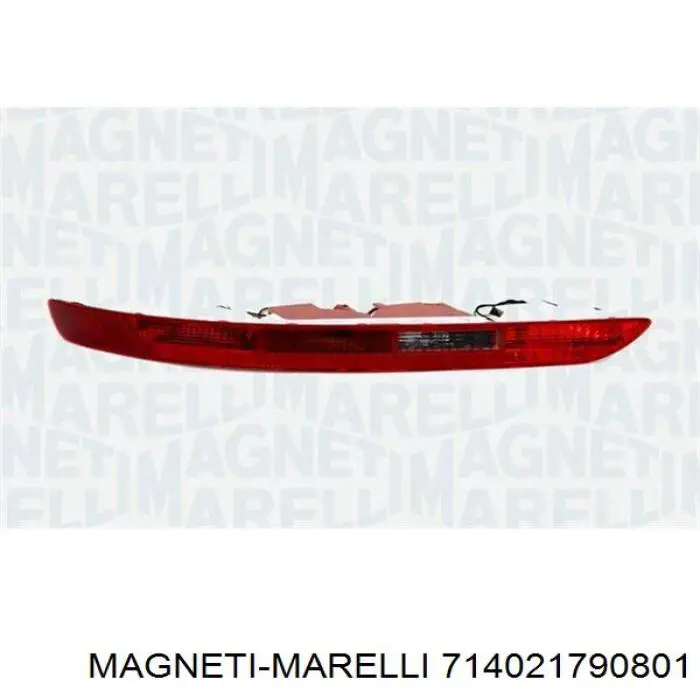 Piloto parachoques trasero derecho 714021790801 Magneti Marelli