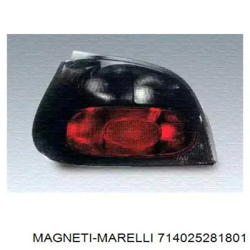 Фонарь задний правый 714025281801 Magneti Marelli