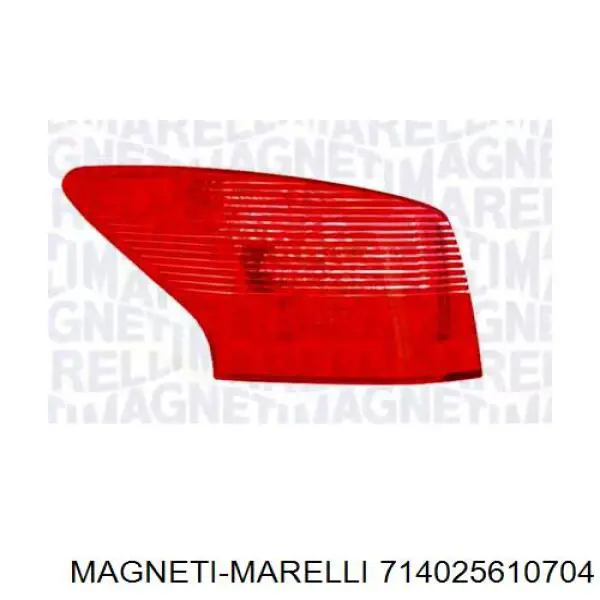 LLG572 Magneti Marelli фонарь задний левый внешний