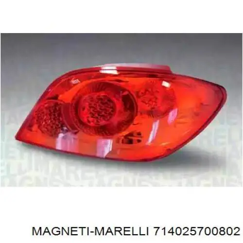 Фонарь задний правый 714025700802 Magneti Marelli