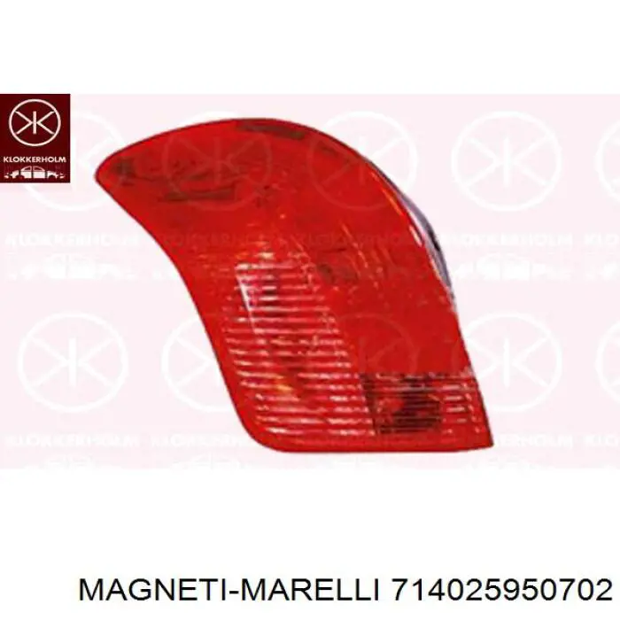 Задняя левая фара Magneti Marelli 714025950702 цена, от 177.37 USD