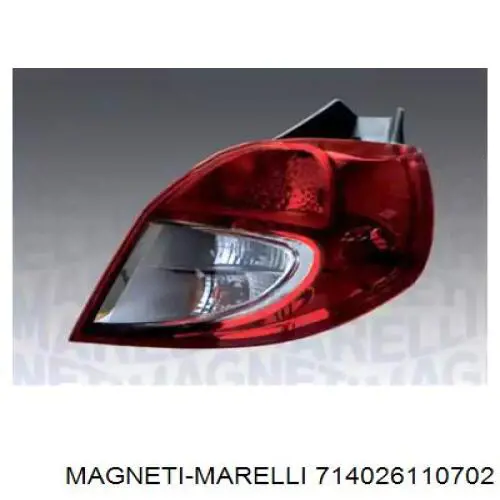 Фонарь задний левый 714026110702 Magneti Marelli