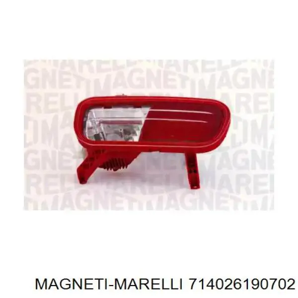 Фонарь противотуманный задний 714026190702 Magneti Marelli