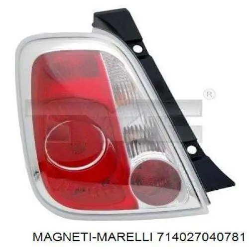 Ліхтар задній лівий 714027040781 Magneti Marelli