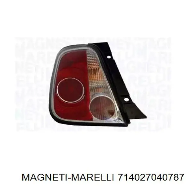 Фонарь задний левый 714027040787 Magneti Marelli