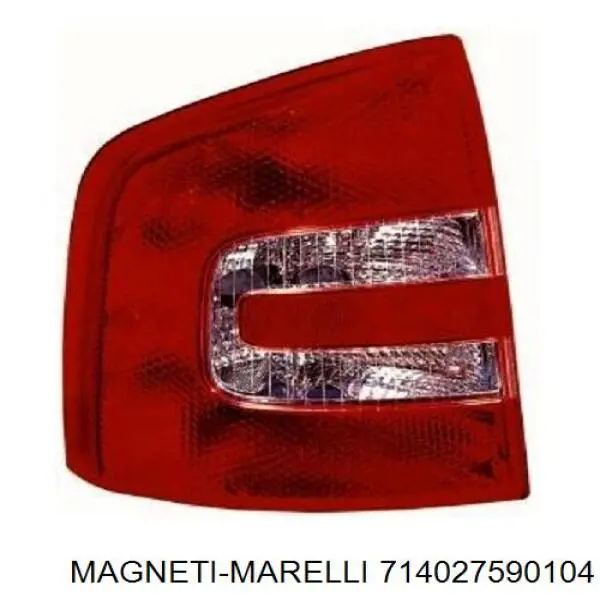 Задняя левая фара Magneti Marelli 714027590104 цена, от 40.52 USD