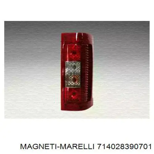 Фонарь задний левый 714028390701 Magneti Marelli