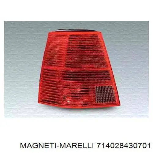 Фонарь задний левый 714028430701 Magneti Marelli