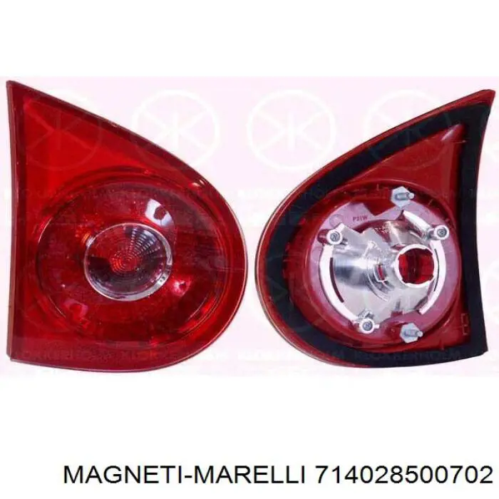 Фонарь задний левый, внутренний Magneti Marelli 714028500702 цена, от 33.13 USD