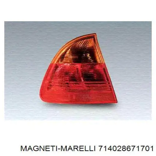 Фонарь задний левый внешний 714028671701 Magneti Marelli