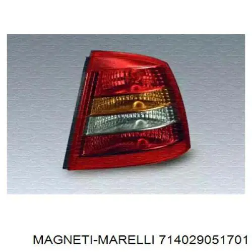 Фонарь задний левый 714029051701 Magneti Marelli