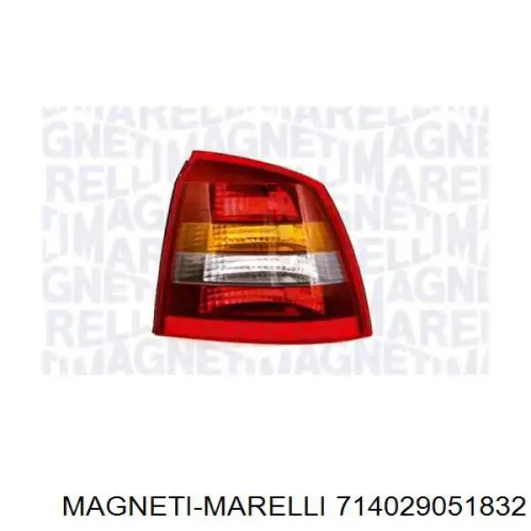 Фонарь задний правый 714029051832 Magneti Marelli