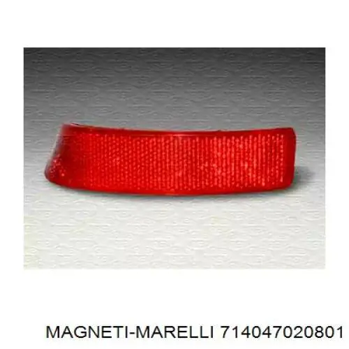 Правый катафот заднего бампера 714047020801 Magneti Marelli