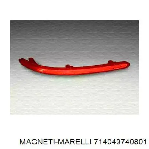 Катафот (отражатель) заднего бампера правый Magneti Marelli 714049740801