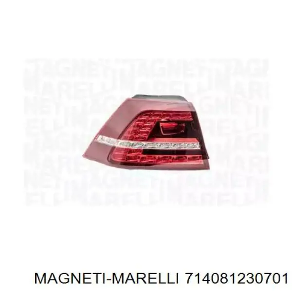 714081230701 Magneti Marelli lanterna traseira esquerda externa