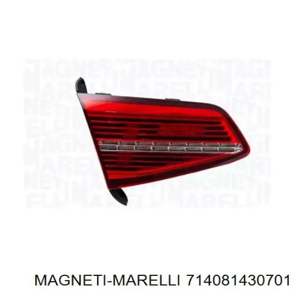 Фонарь задний левый внутренний 714081E11 Magneti Marelli