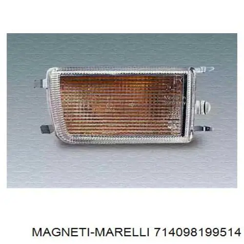 Указатель поворота правый Magneti Marelli 714098199514