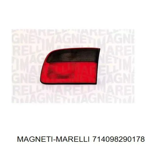 Фонарь задний правый внутренний Magneti Marelli 714098290178