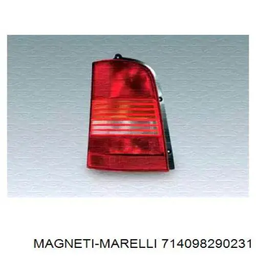 Фонарь задний левый 714098290231 Magneti Marelli