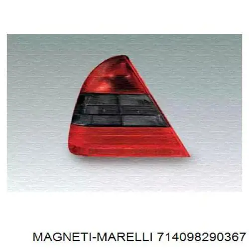 Стекло фонаря заднего левого 714098290367 Magneti Marelli