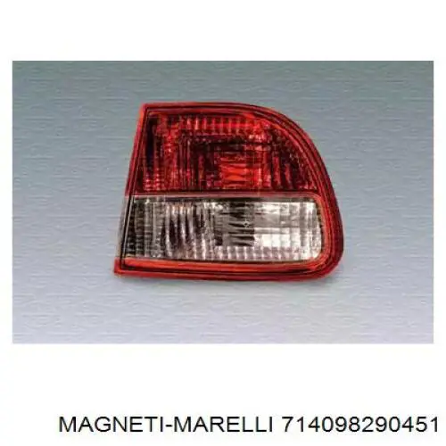 Фонарь задний левый внутренний 62476 Magneti Marelli