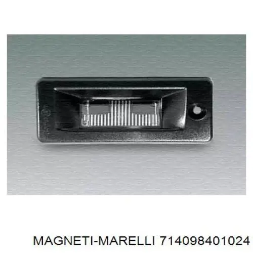 Фонарь подсветки заднего номерного знака Magneti Marelli 714098401024