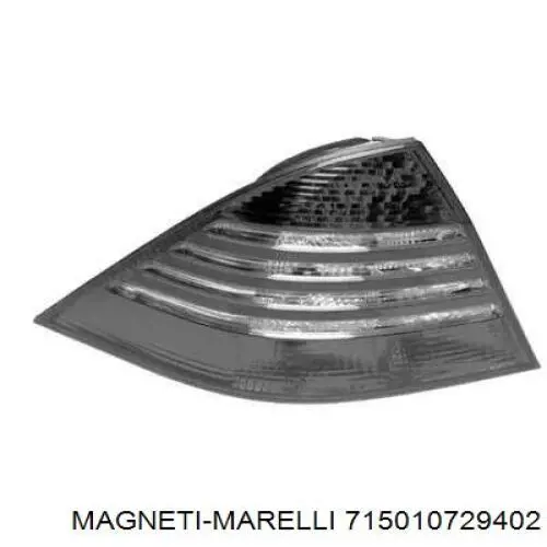 Фонарь задний правый 715010729402 Magneti Marelli