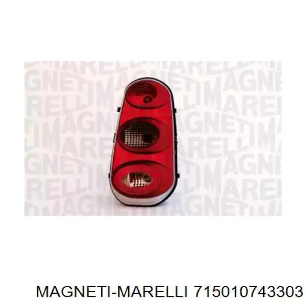 Фонарь задний левый 715010743303 Magneti Marelli