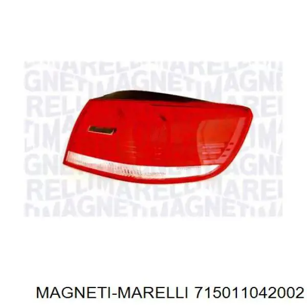 Фонарь задний правый внешний 715011042002 Magneti Marelli