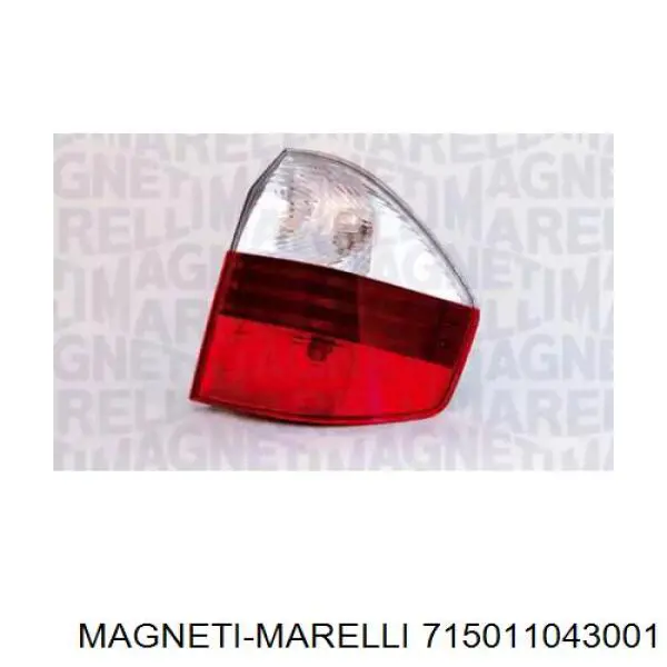 715011043001 Magneti Marelli фонарь задний левый внешний
