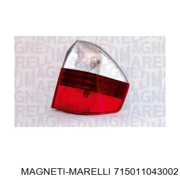 Фонарь задний правый внешний 715011043002 Magneti Marelli