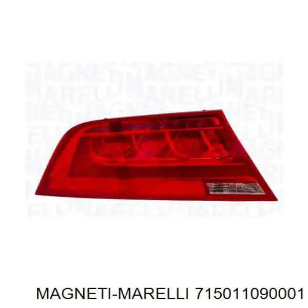 LLL492 Magneti Marelli lanterna traseira esquerda externa