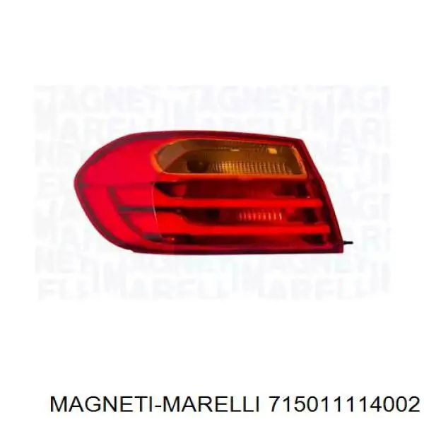 LLL551 Magneti Marelli lanterna traseira direita externa