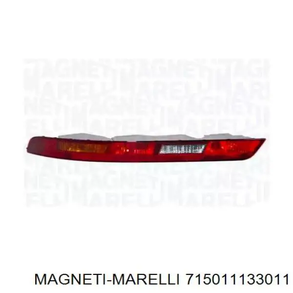 Фонарь заднего бампера левый 715011133011 Magneti Marelli