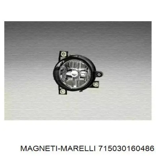Фара противотуманная левая Magneti Marelli 715030160486