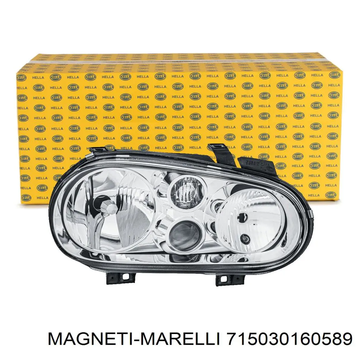 Левая фара 715030160589 Magneti Marelli