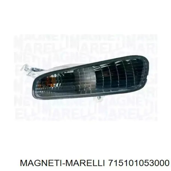 Габарит (указатель поворота) в бампере, левый Magneti Marelli 715101053000