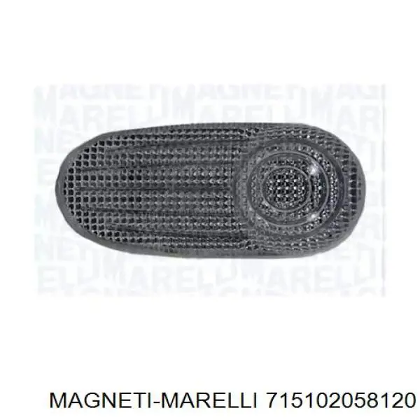 Повторитель поворота на крыле Magneti Marelli 715102058120