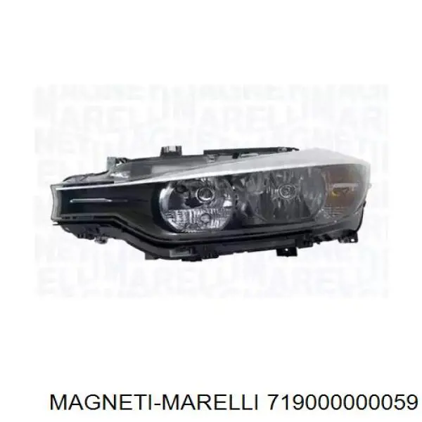 Фара левая 719000000059 Magneti Marelli