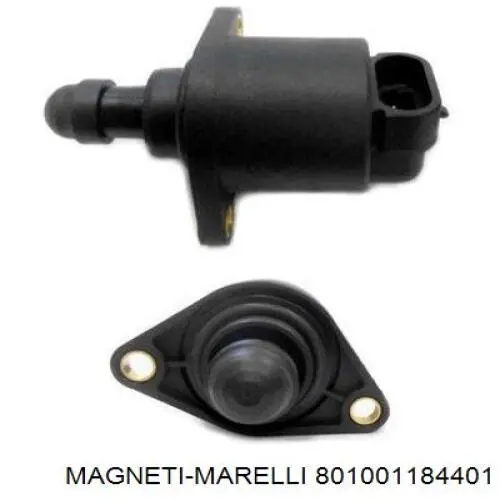 Клапан (регулятор) холостого хода Magneti Marelli 801001184401