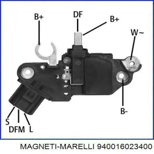 Реле-регулятор генератора (реле зарядки) Magneti Marelli 940016023400