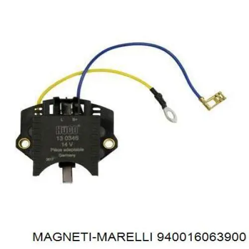 Реле-регулятор генератора (реле зарядки) Magneti Marelli 940016063900