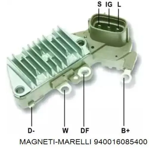 940016085400 Magneti Marelli реле-регулятор генератора (реле зарядки)