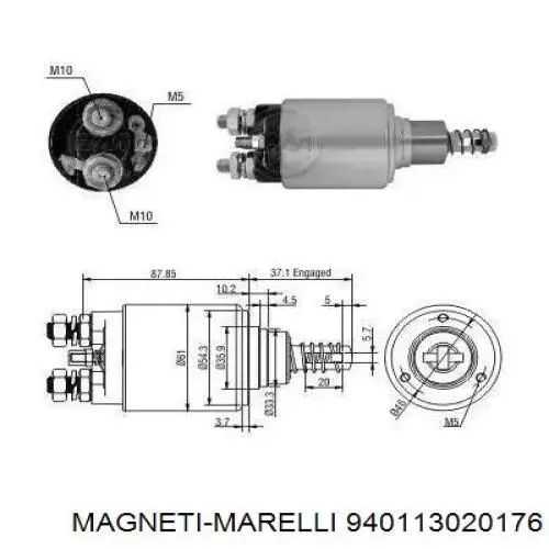 Купить 940113020176 Magneti Marelli Бендикс стартера