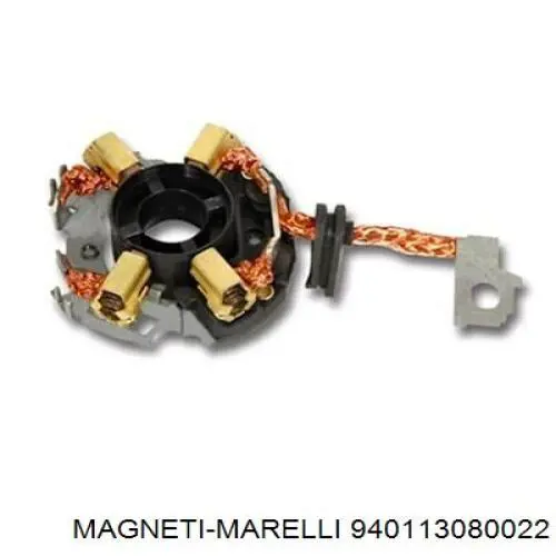 Soporte, escobillas de carbón, motor de arranque 940113080022 Magneti Marelli